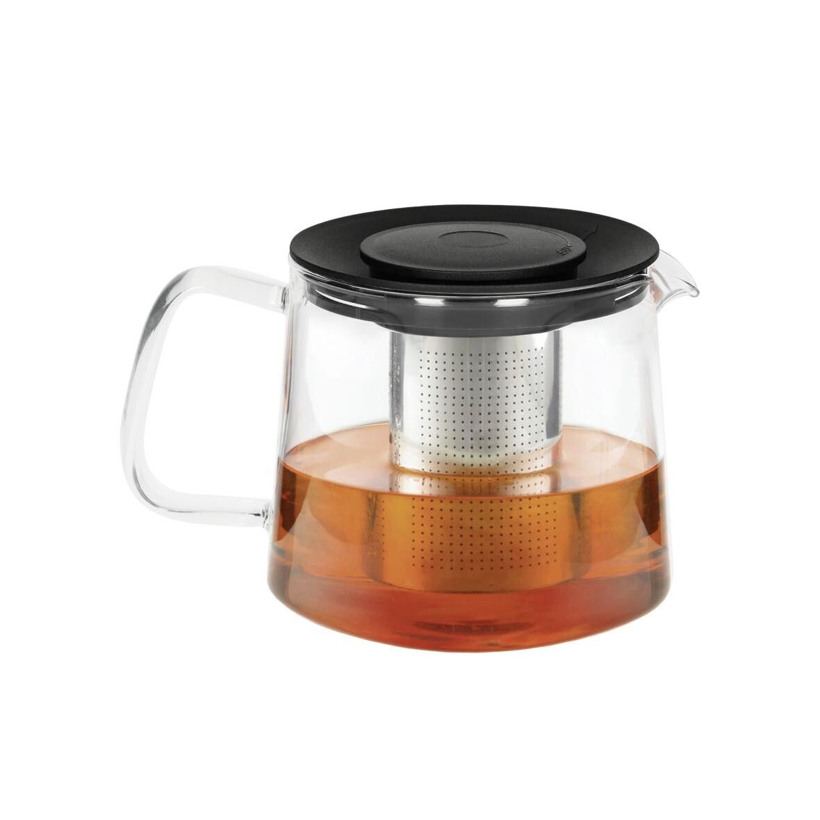 Teekanne Tea-Time - transparent - schwarz-845