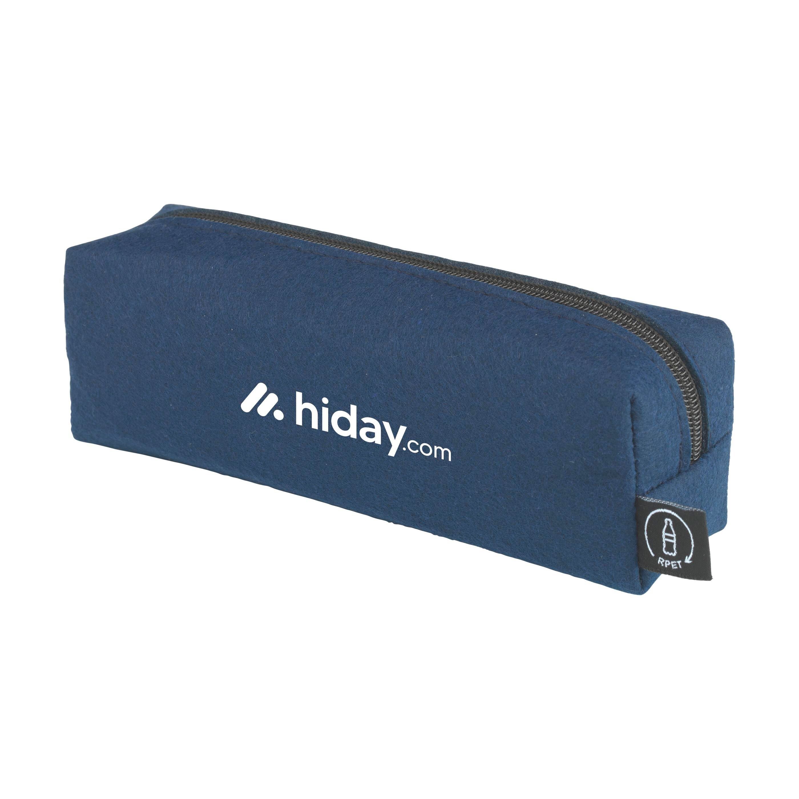 Pencil Case GRS RPET Felt Federmäppchen - dunkel blau-782