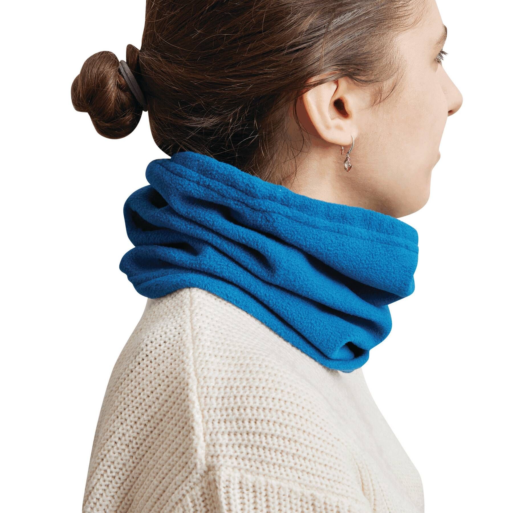 Fleece-Schalmütze VARIOUS - petrol-831