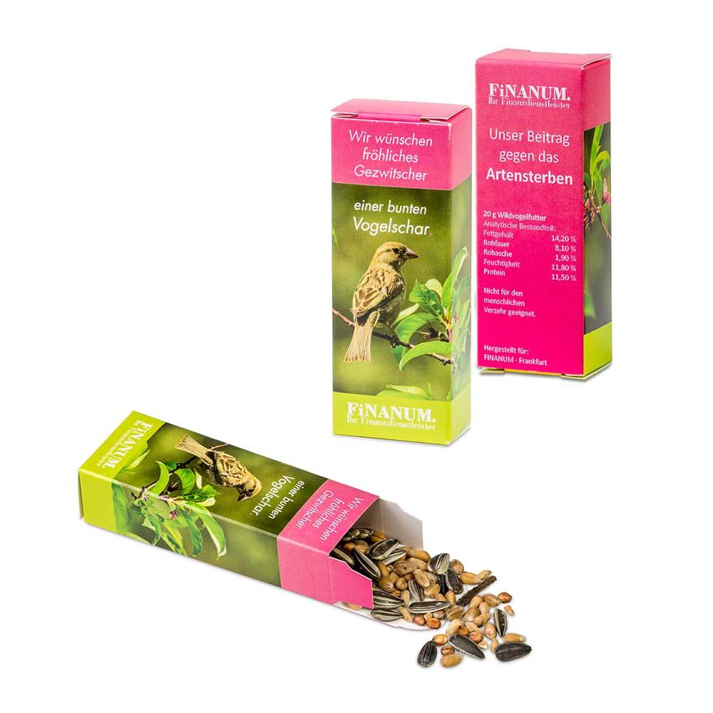 Vogelfutter-Box - mit Digitaldruck-537