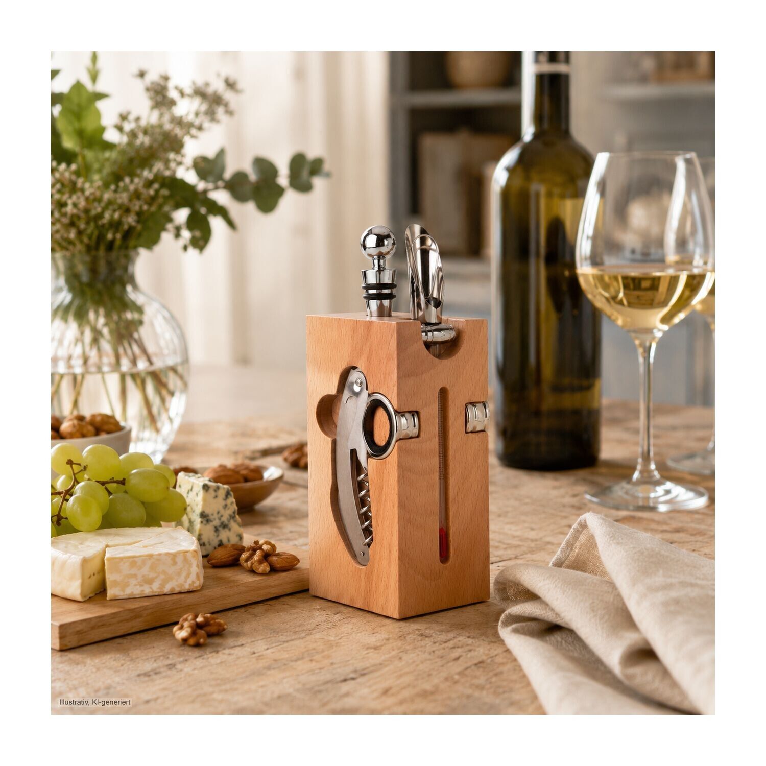 ROMINOX® Weinaccessoires Buche Block-137
