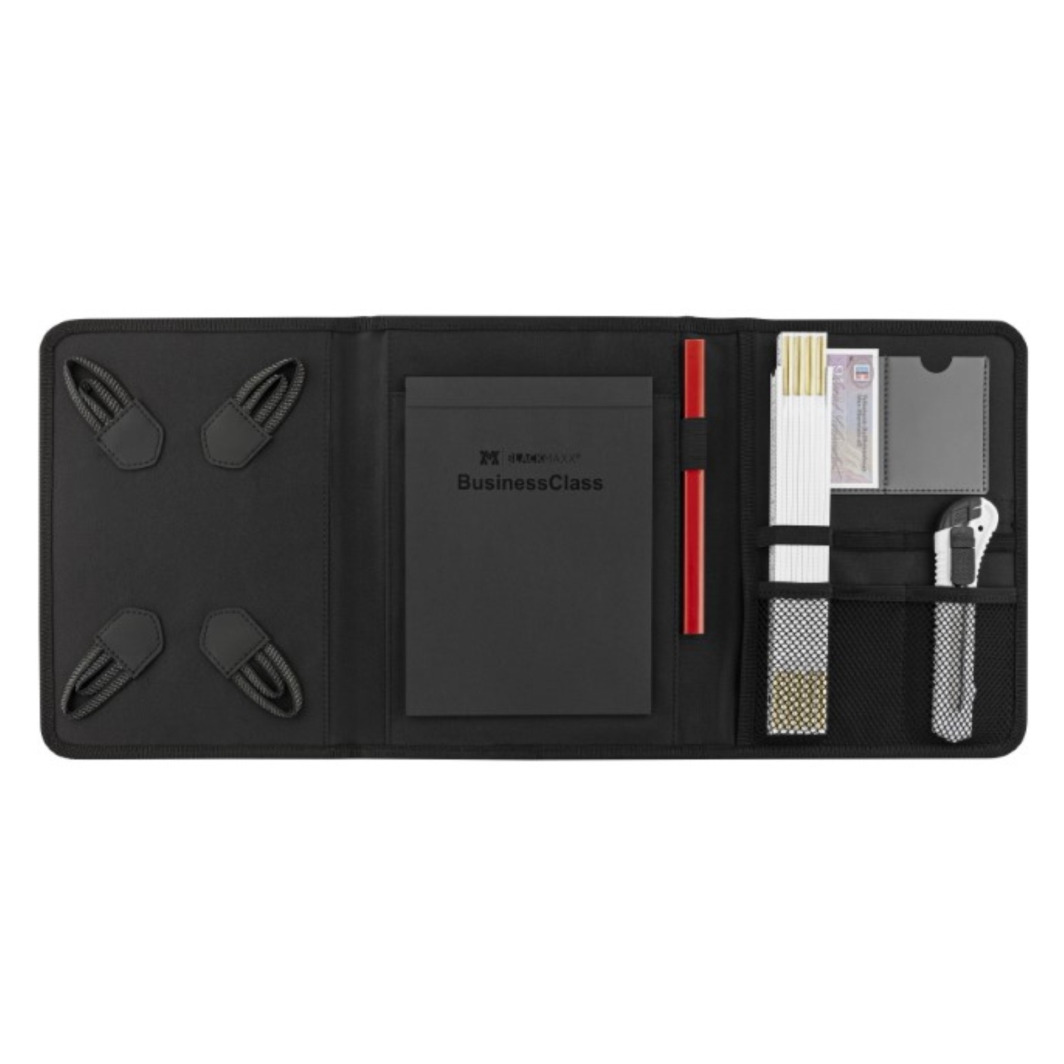 Metmaxx® Handwerkermappe "WorkOrganizer" - schwarz-851