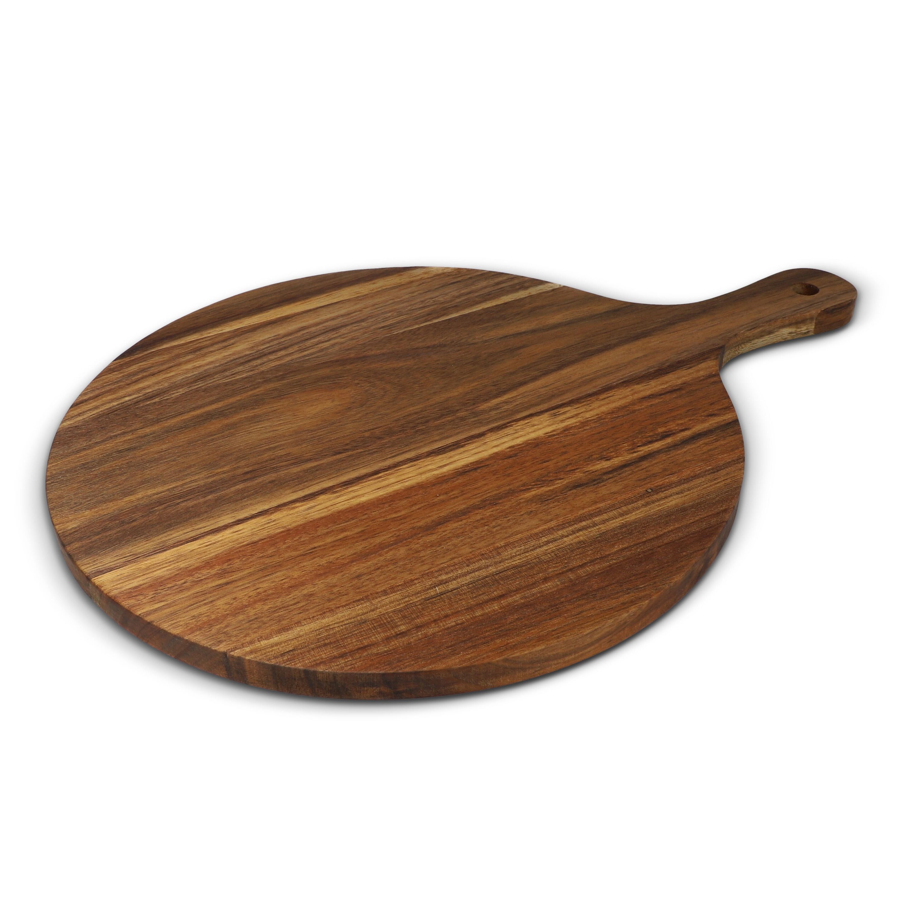 InSideOut Servierplatte aus Holz rund, 31,5cm - holz-256