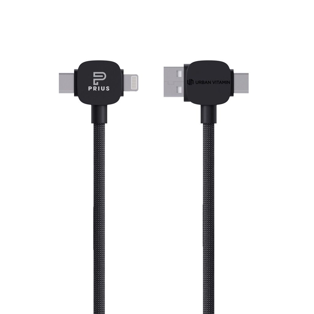 Urban Vitamin Stockton 65W magnet. Kabel RCS recyc. TPE/PET - schwarz-850
