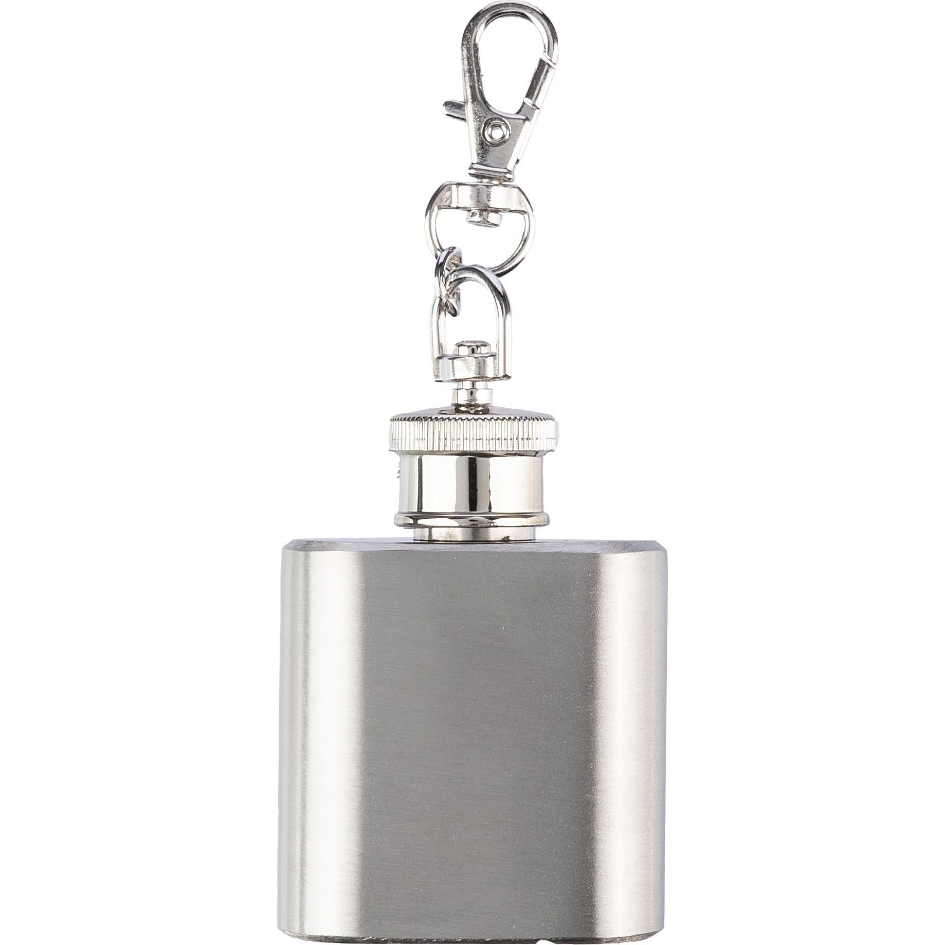 Flachmann aus Edelstahl Julia - silber-6