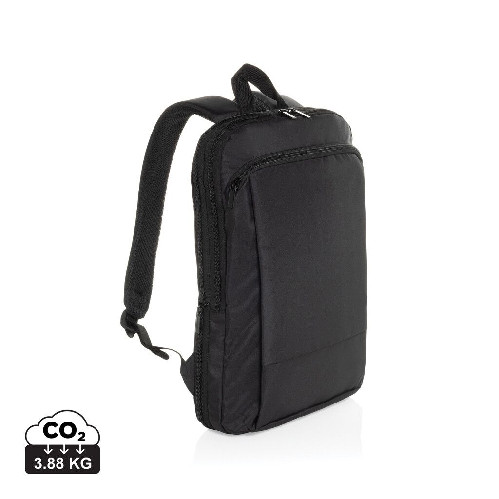 Flexpack Aware™ Expandable Slim RPET 15,6" Laptop-Rucksack - schwarz-886