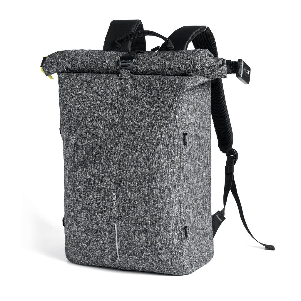 Urban schnitthemmender Anti-Diebstahl-Rucksack - grau-227
