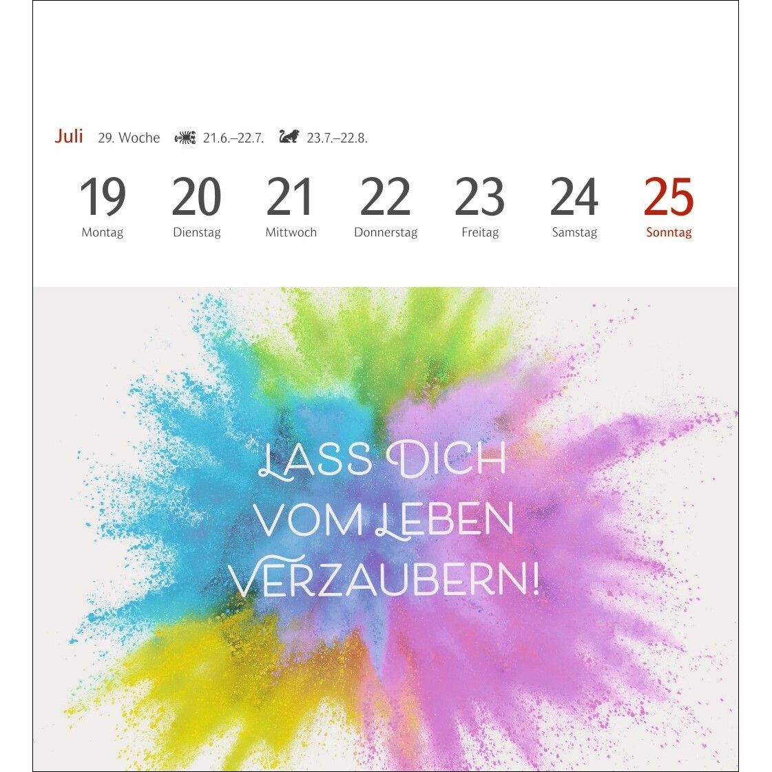 Positive-Sprüche-Kalender Postkartenkalender-978