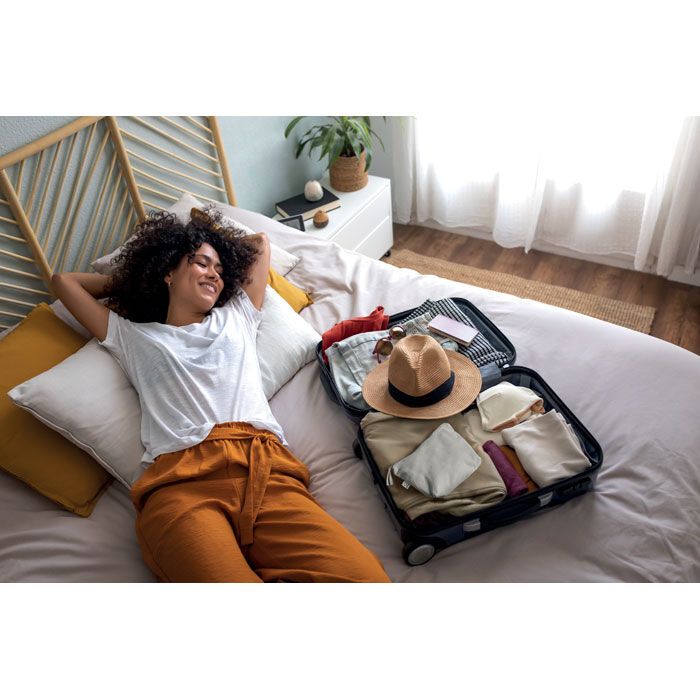 Kosmetiktasche 320 g/m² ELNAS - grau-514