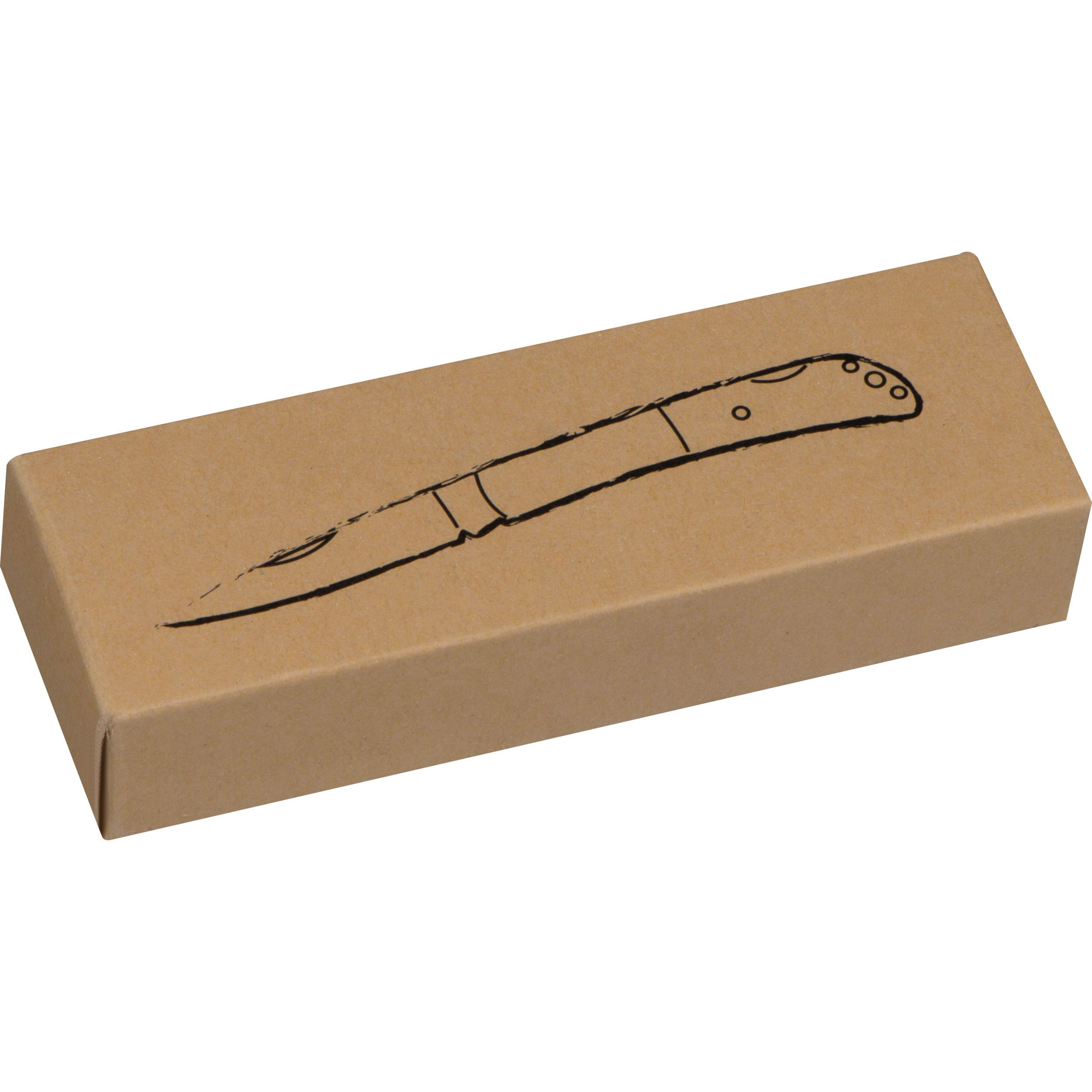 Klappmesser mit Holzgriff - braun-70