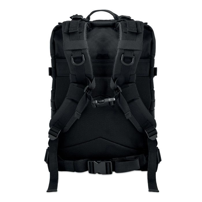Outdoor-Rucksack 600D RPET CARRYCONFI - schwarz-202