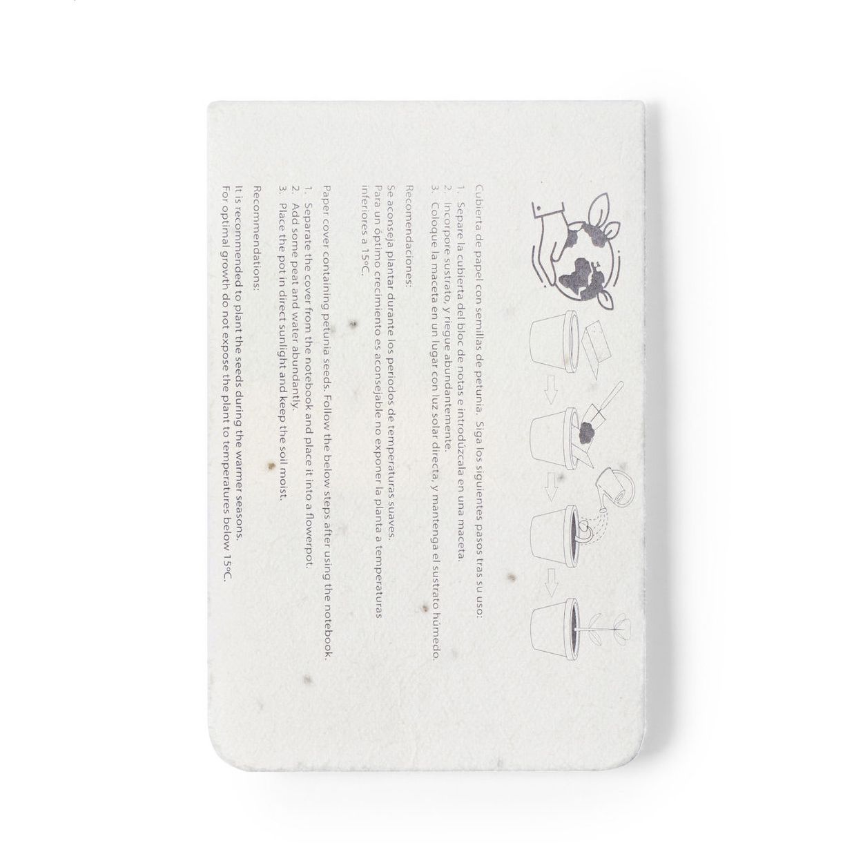 Sementi Samenpapier/Haftnotizen - natur-782
