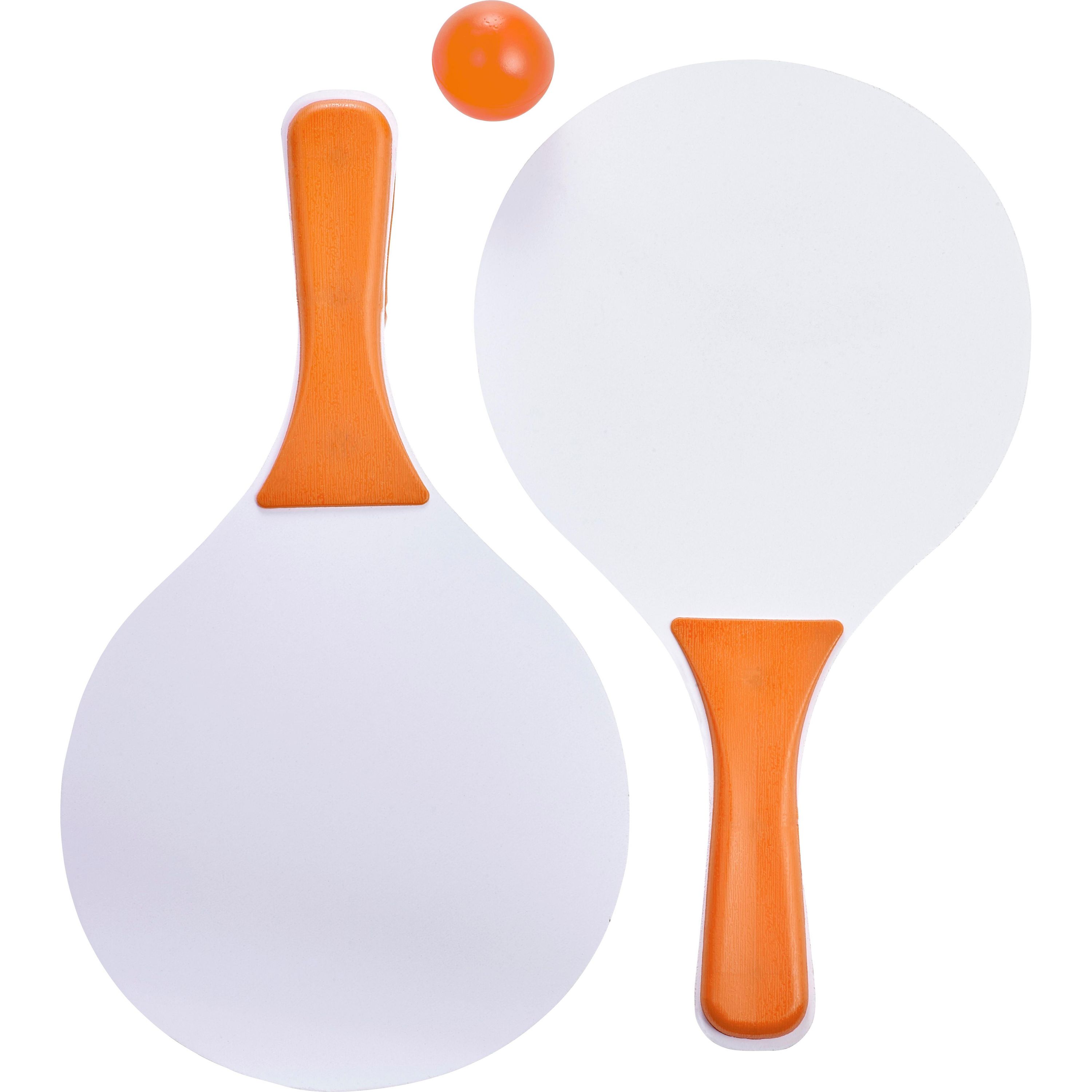 Beachball Tennisspiel aus Holz Eliza - orange-967