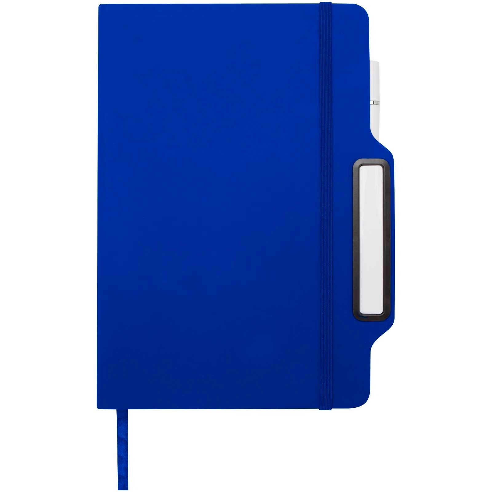 Nexus A5 Hardcover Notizbuch mit Kugelschreiber und Bleistiftset (schwarze Mine) - royalblau-734