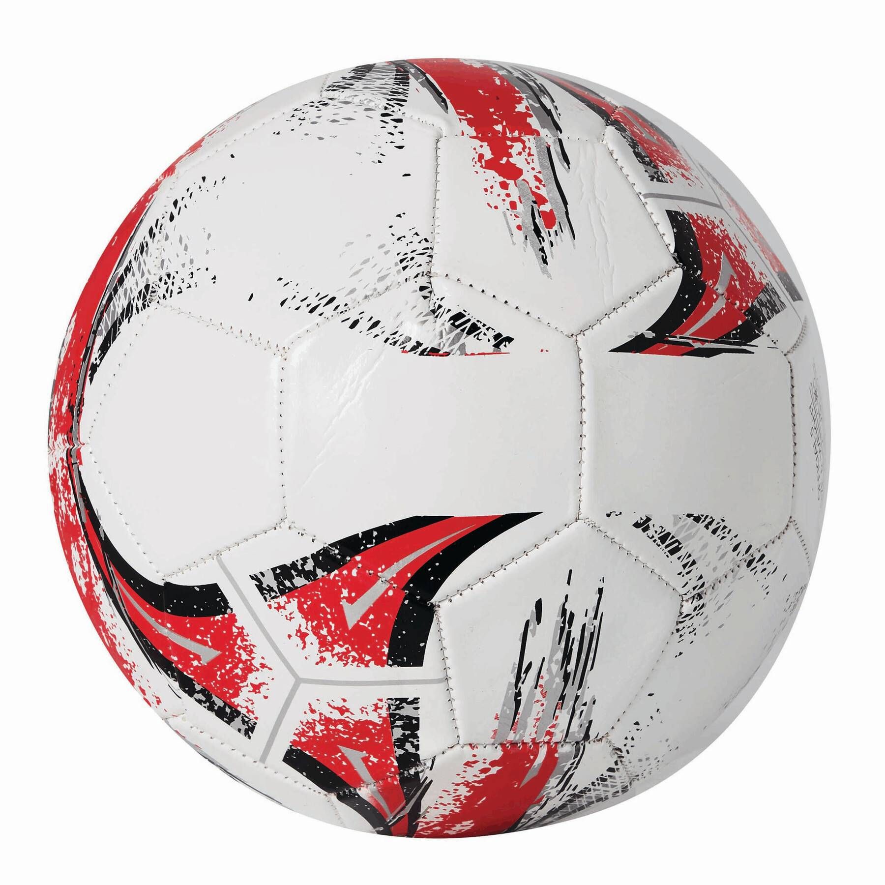 Fußball KICK AROUND - rot - weiß-644
