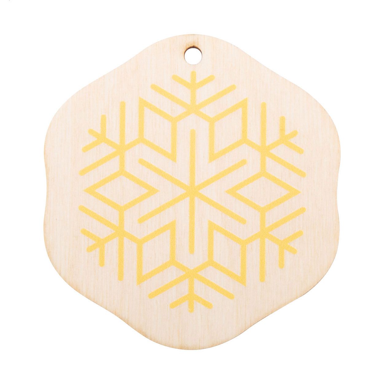 CreaJul Wood Individueller Weihnachtsbaumschmuck - silber-811
