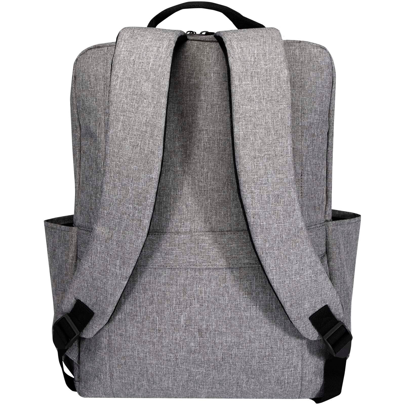 Libra 15" Laptop-Rucksack aus recyceltem GRS-Material 15 L - heather grau-104