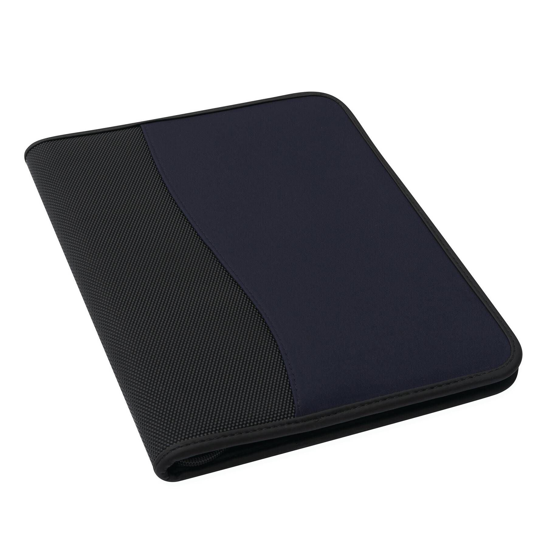 Konferenzmappe AVANTI ZIP im DIN-A4-Format - blau - schwarz-47