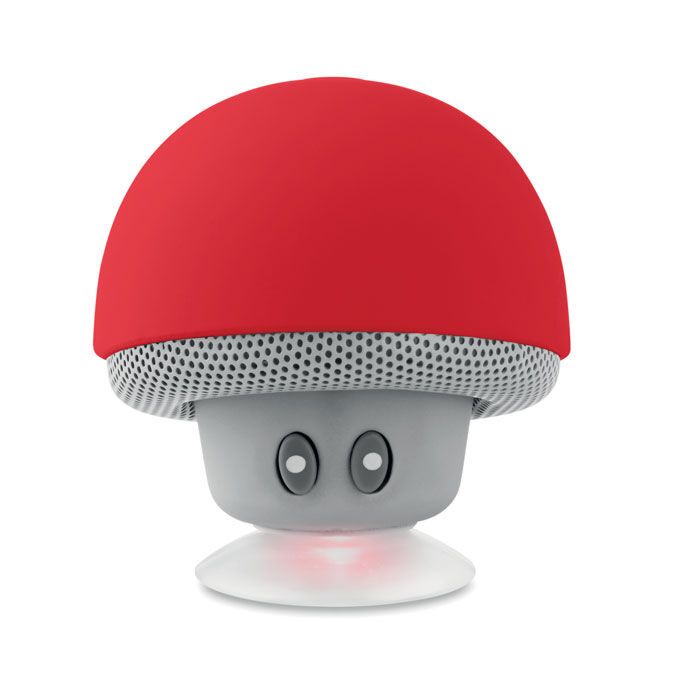 Mini wireless Lautsprecher MUSHROOM - rot-875