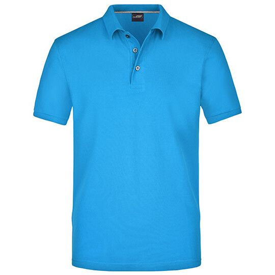 Men´s Pima Polo - regatta blue-233