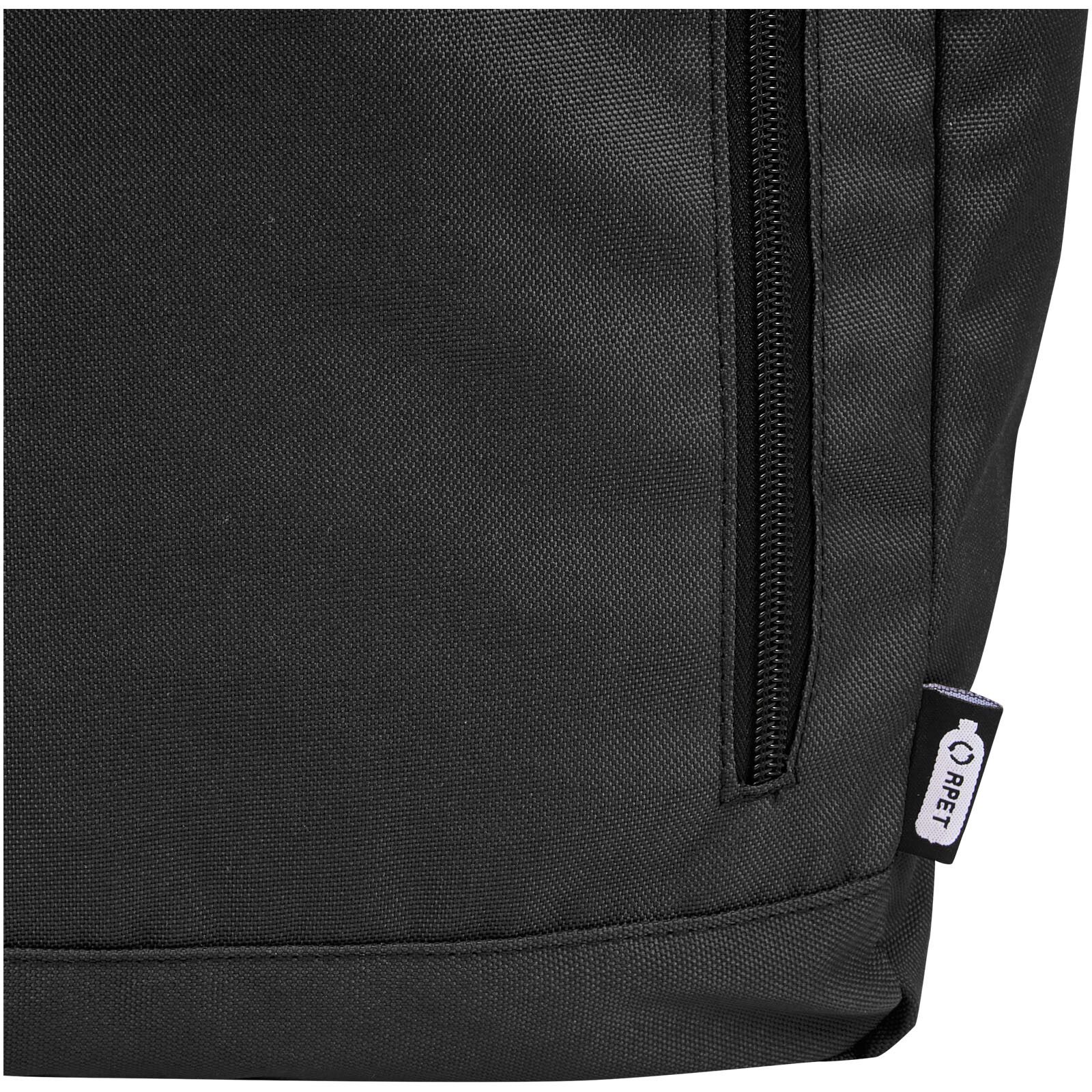 Byron 15,6" GRS RPET Roll-Top Rucksack 18 L - schwarz-608
