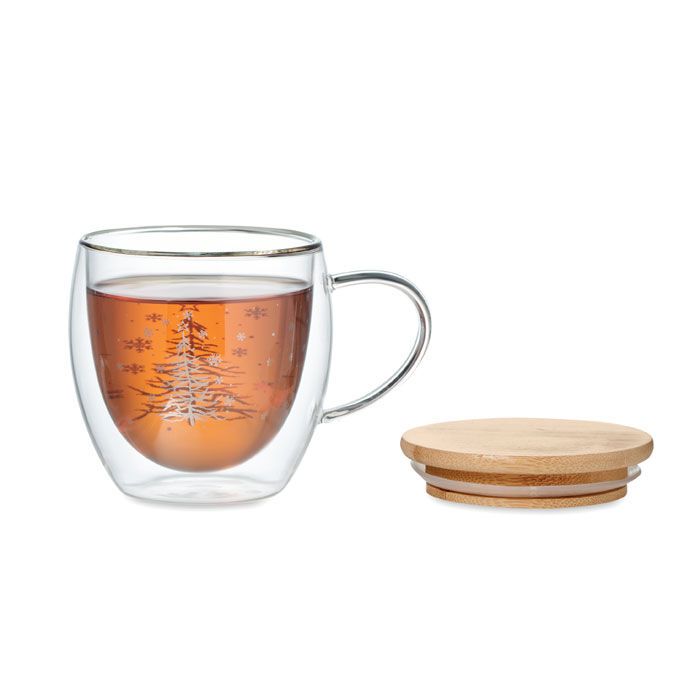 Becher Borosilikatglas Baum SIAN - transparent-649
