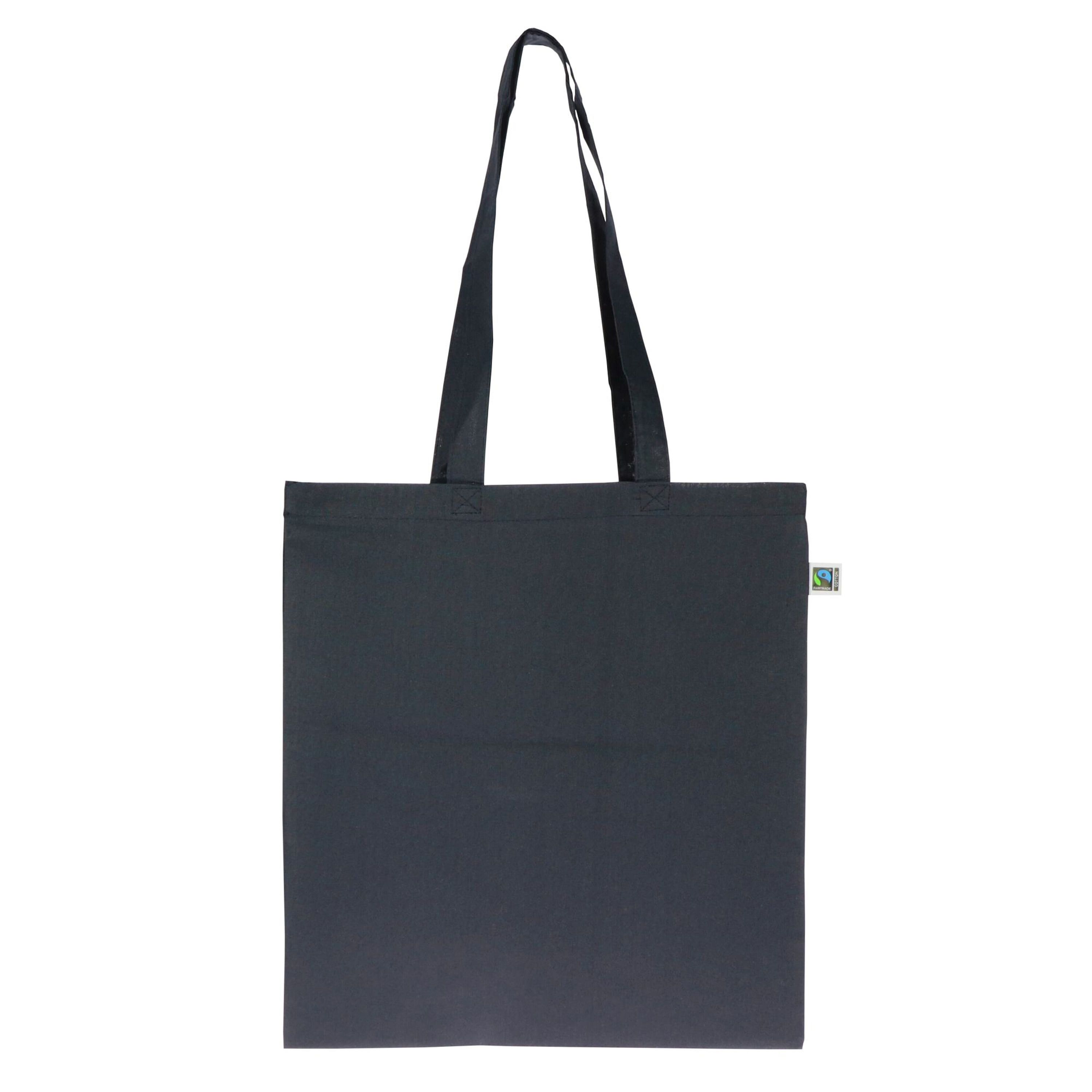 Tasche Fairtrade lang 140g 38x42 - dunkelblau-497