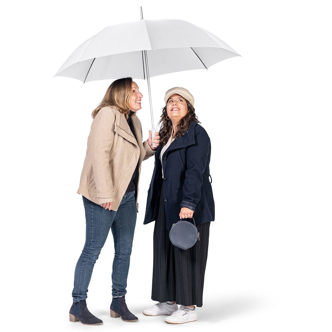 Alu-Gästeschirm FARE® AC Ø130 cm - weiß-467