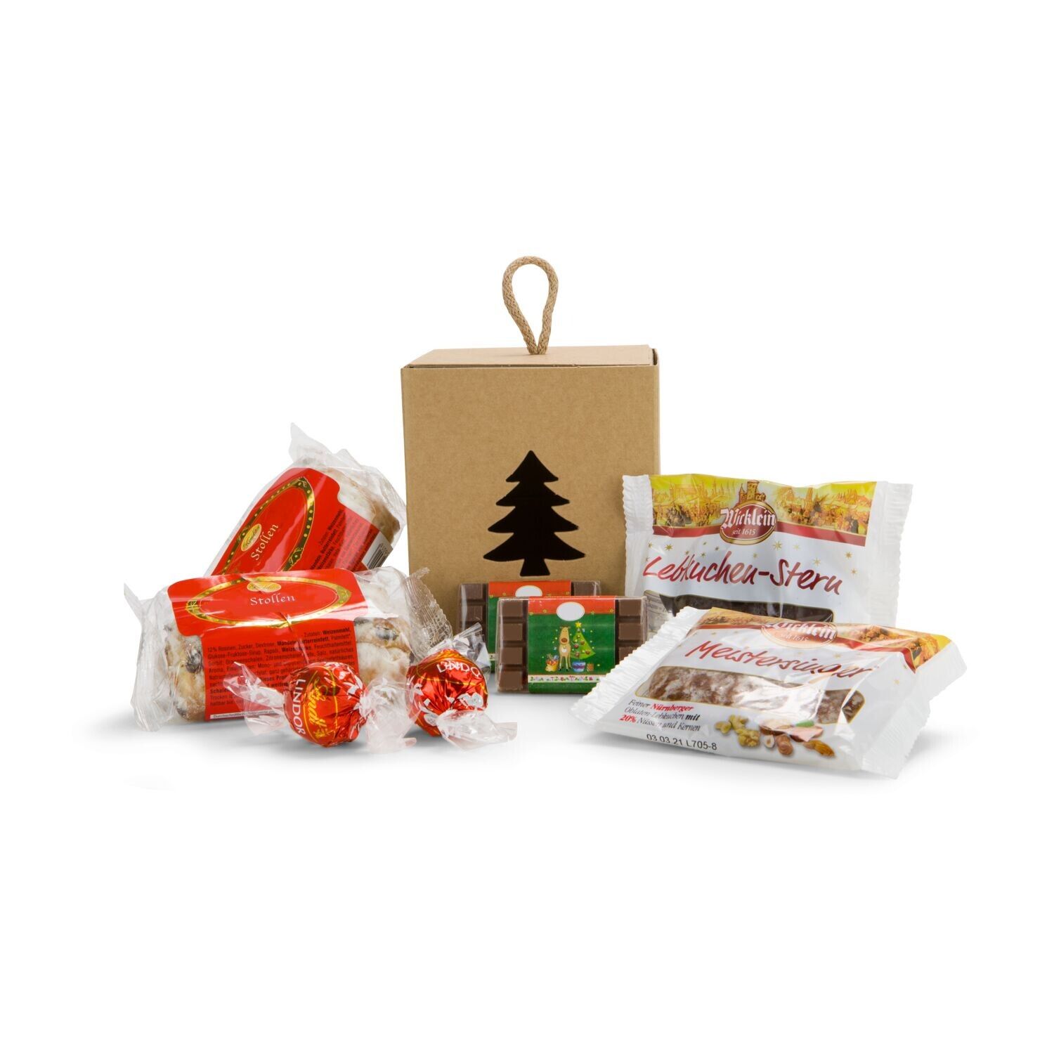 Geschenkset Süße Tannenbaumbox-348