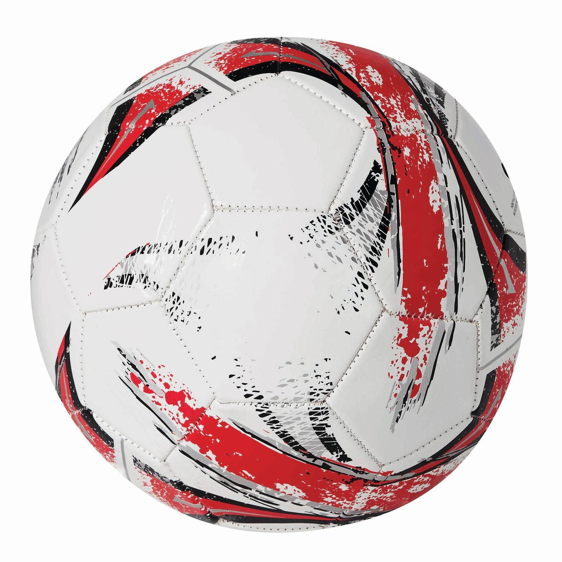 Fußball KICK AROUND - rot - weiß-899