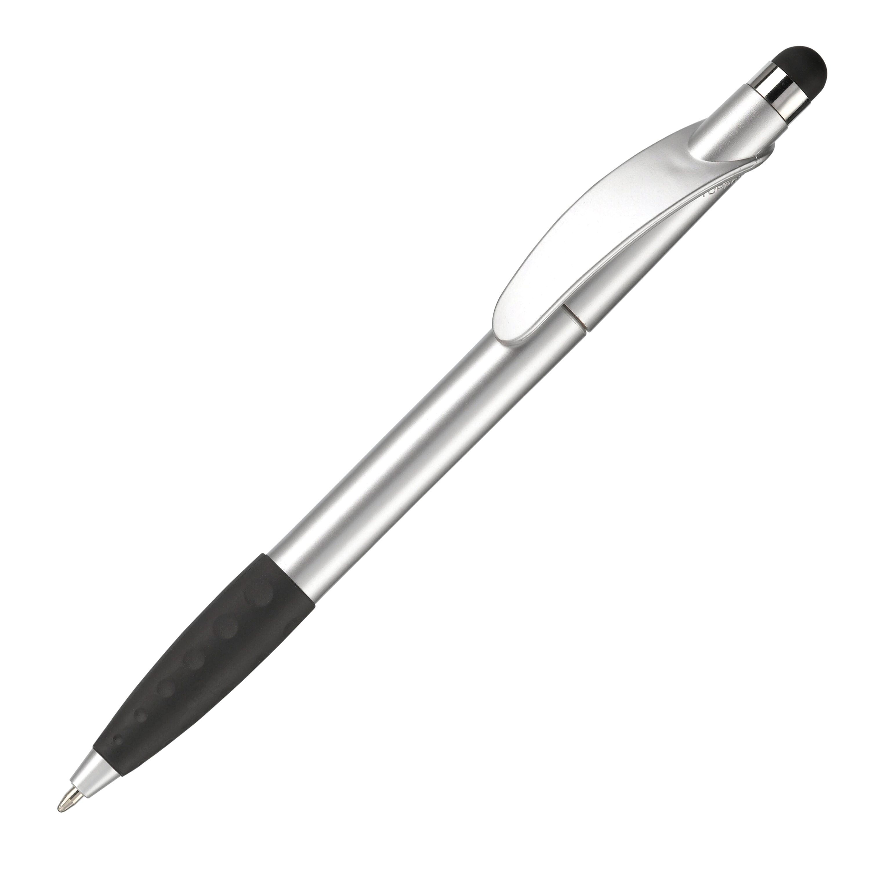 Kugelschreiber Cosmo Stylus - silber  -  schwarz-221