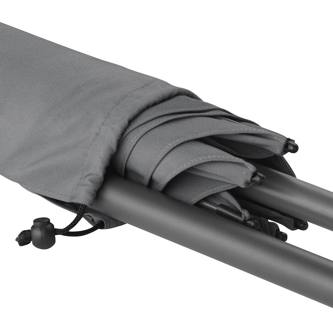 Sonnenschirm XL Ø235 cm - grau-435