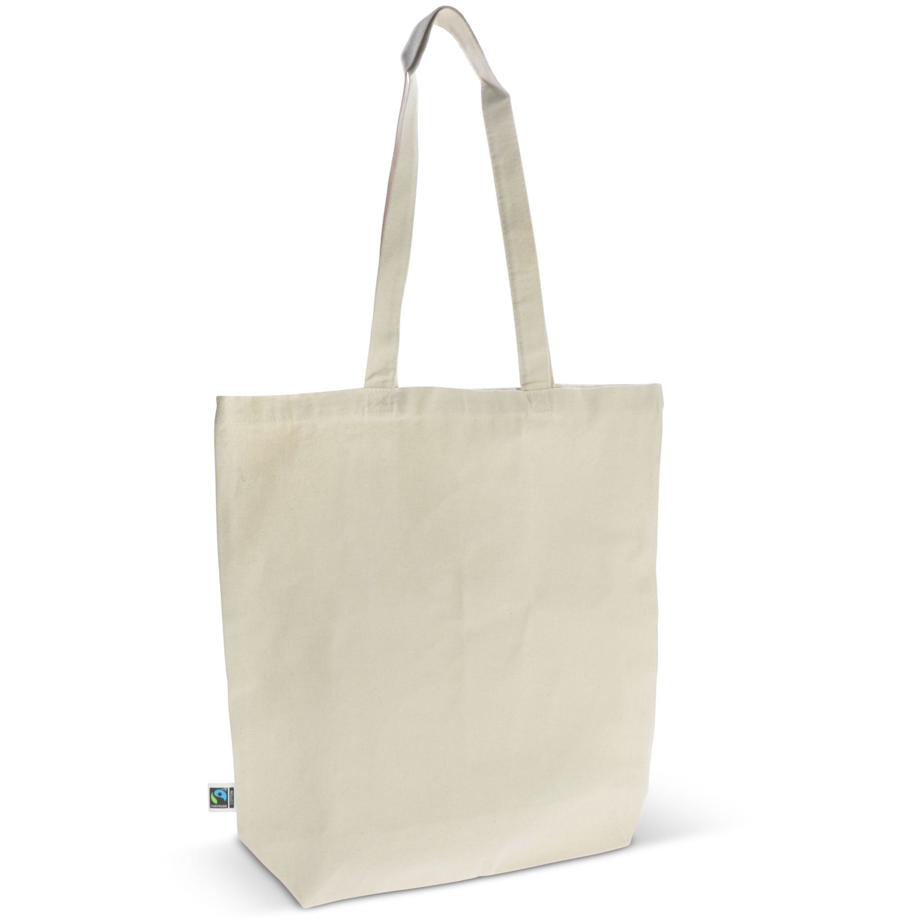 Tasche Fairtrade 270g/m² 42x12x43 cm - natur-167