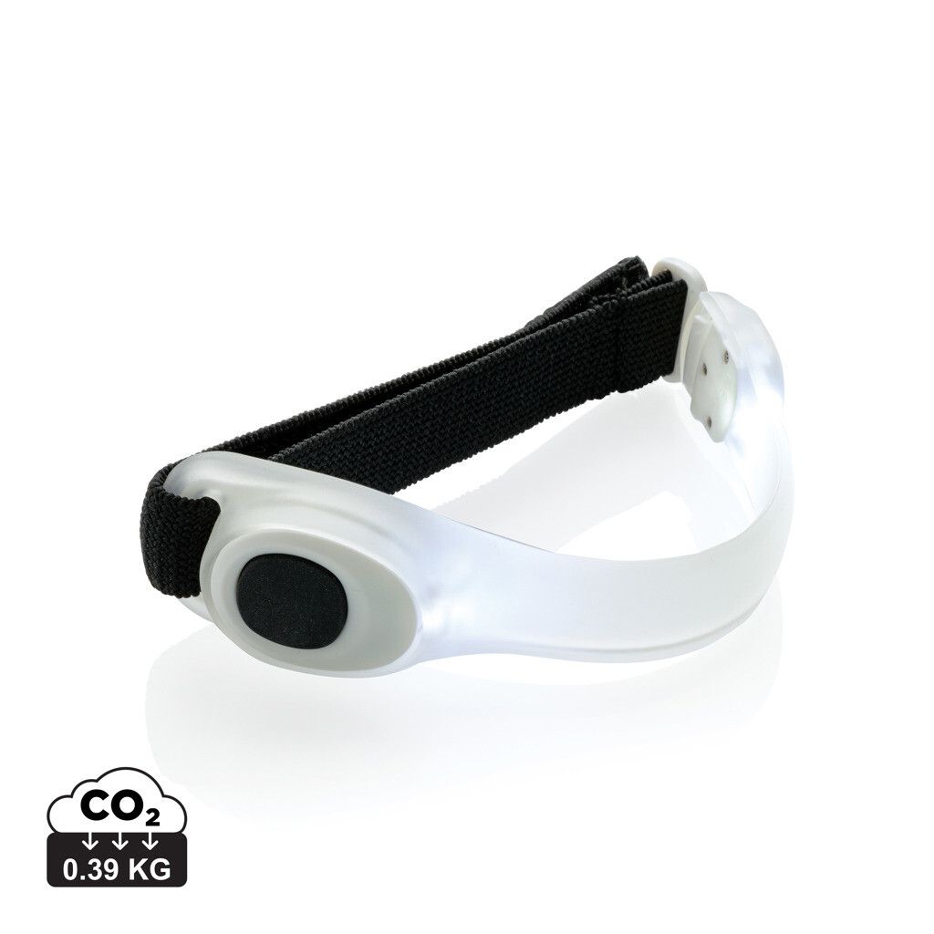 Sicherheitsband mit LED - weiß-457