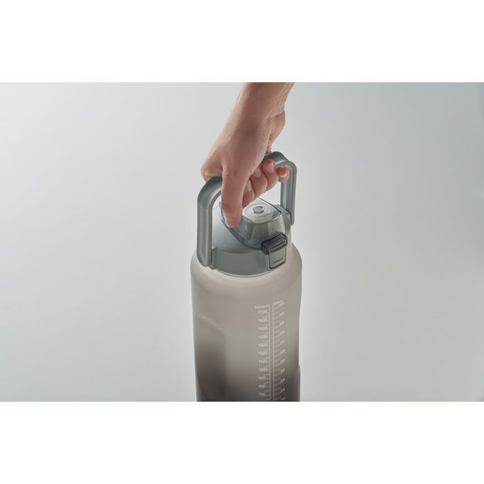 RPET-Trinkflasche 2000ml ACTIVATE MAX - schwarz-507