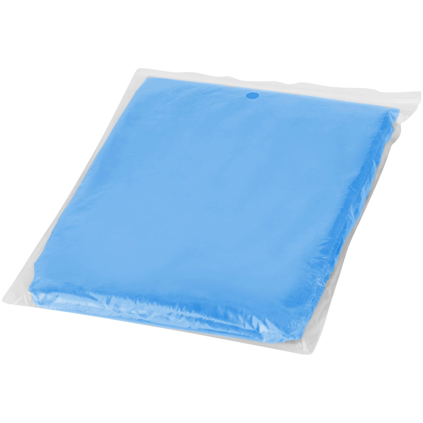 Ziva Einweg Regenponcho mit Hülle - royalblau-473