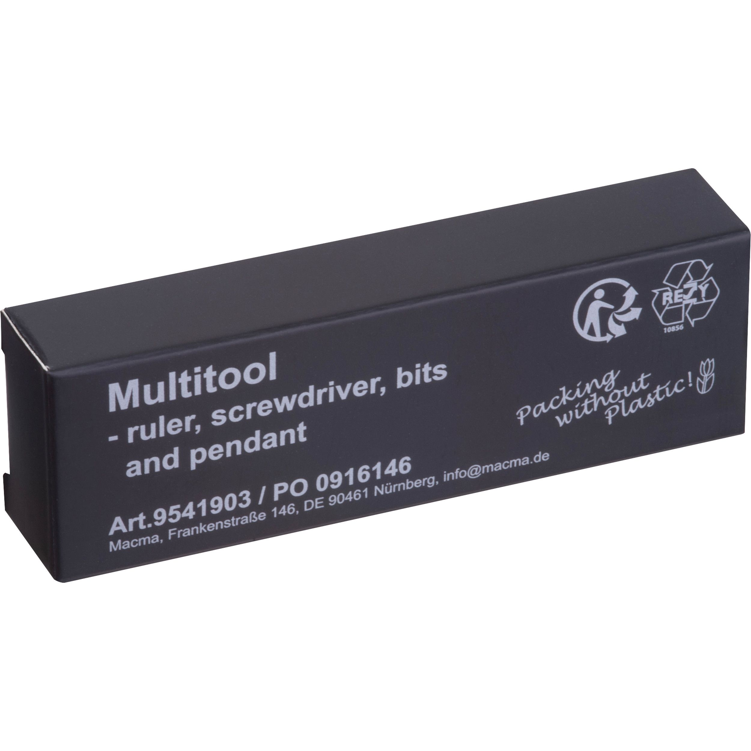 8-teiliges Multitool aus Edelstahl ADRIANA - schwarz-101