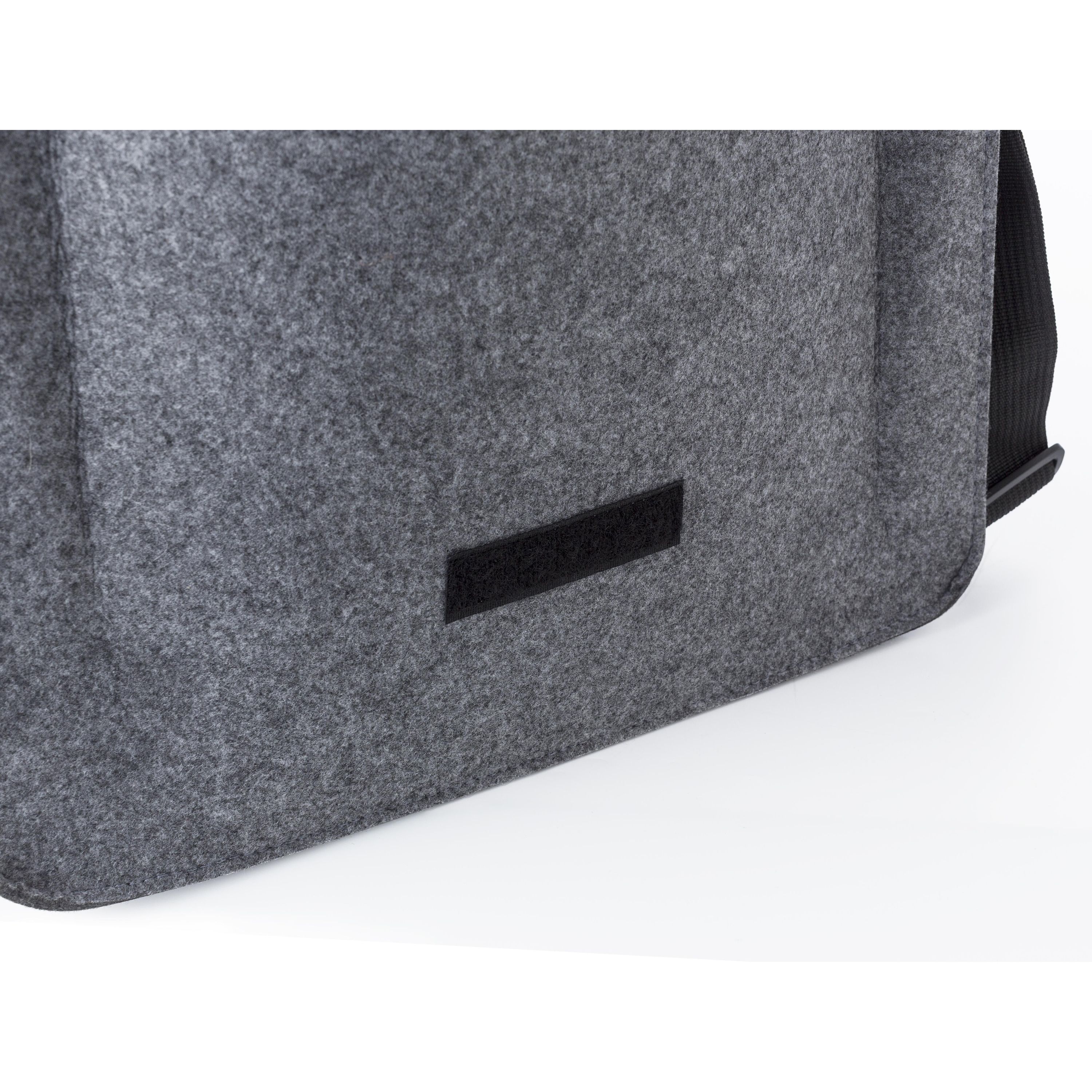 rPET Laptoptasche aus Filz Layla - dunkelgrau-713