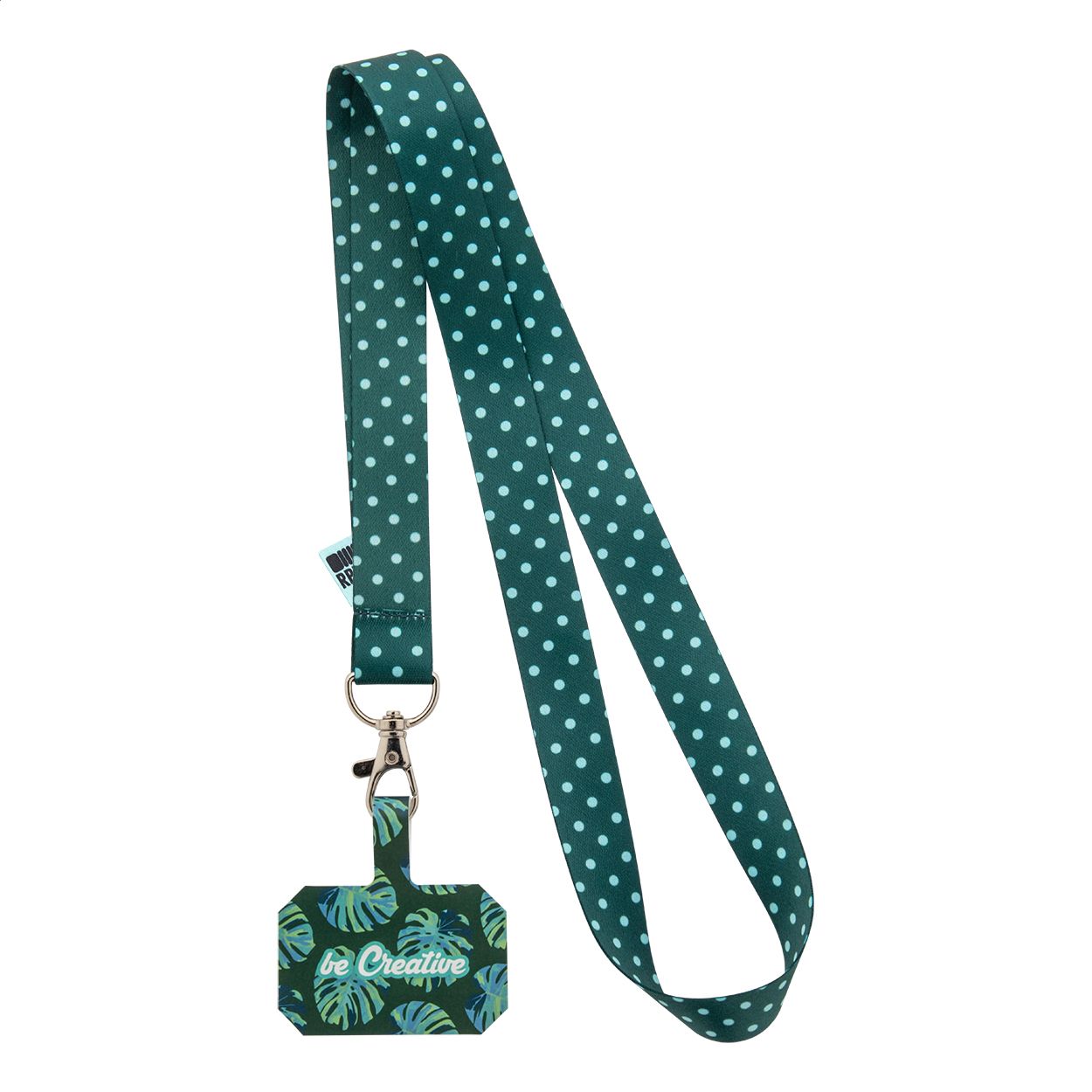 Subyard Mobile RPET individuelles RPET Handyhalter-Lanyard - weiß-328