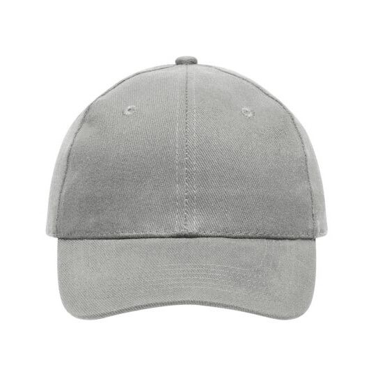 6 Panel Cap Heavy Cotton - dark grey-813