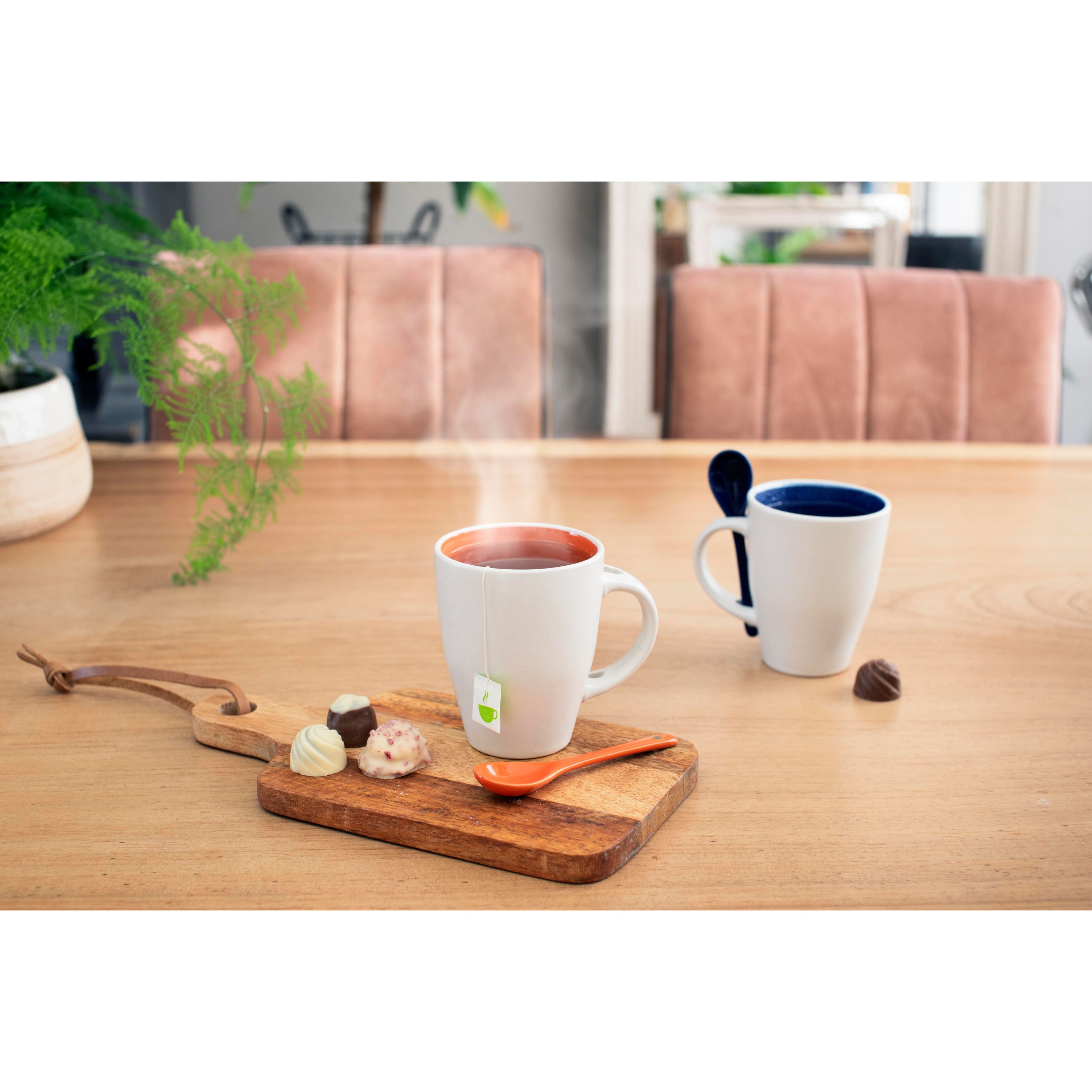 Becher aus Keramik Eduardo - blau-19