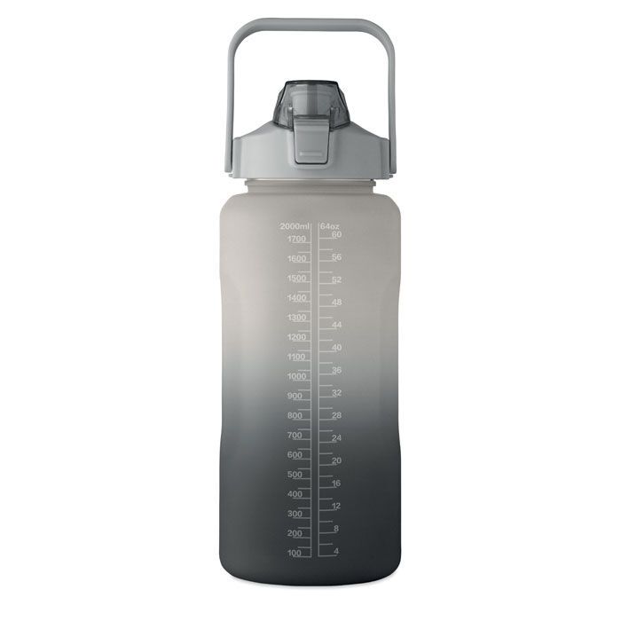 RPET-Trinkflasche 2000ml ACTIVATE MAX - schwarz-242