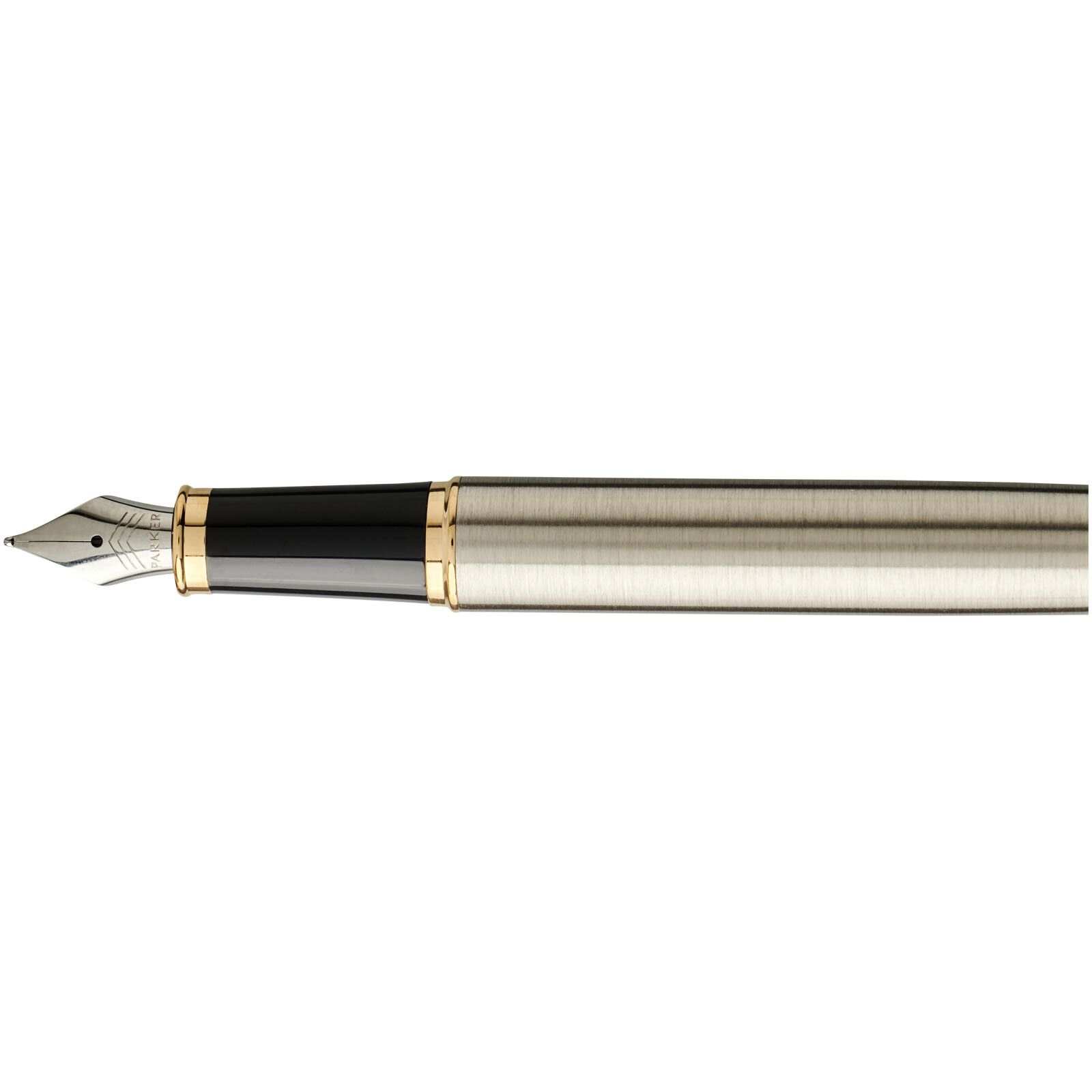 Parker IM Füllfederhalter (blaue Mine) - metal-859
