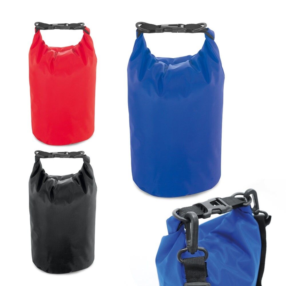 VOLGA Wasserdichter Rucksack aus Plane - rot-327