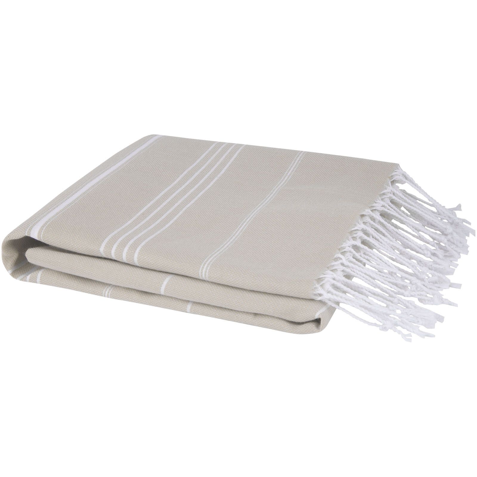 Anna 150 g/m² Hammam Baumwollhandtuch 100 × 180 cm - beige-928