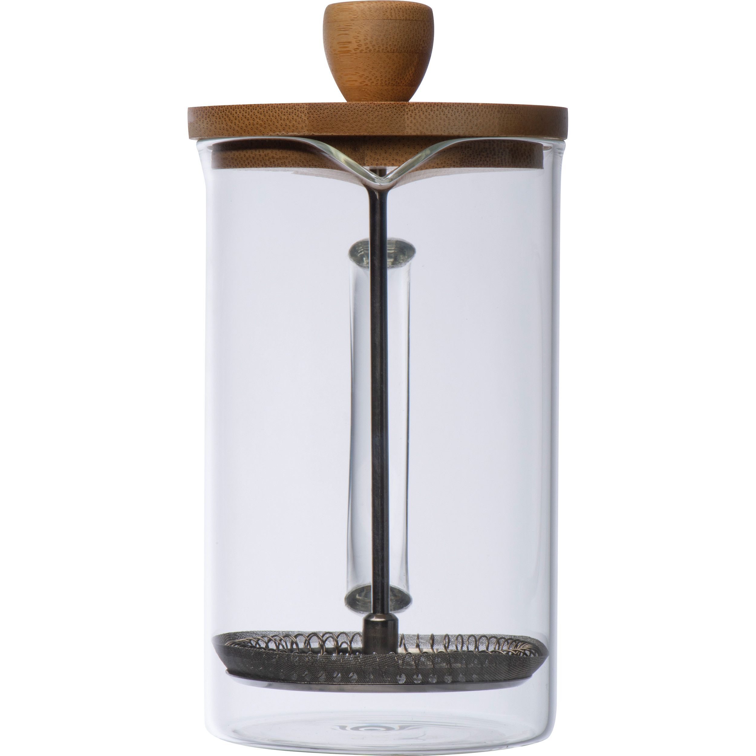 Kaffee- oder Teezubereiter aus Glas  - transparent-390