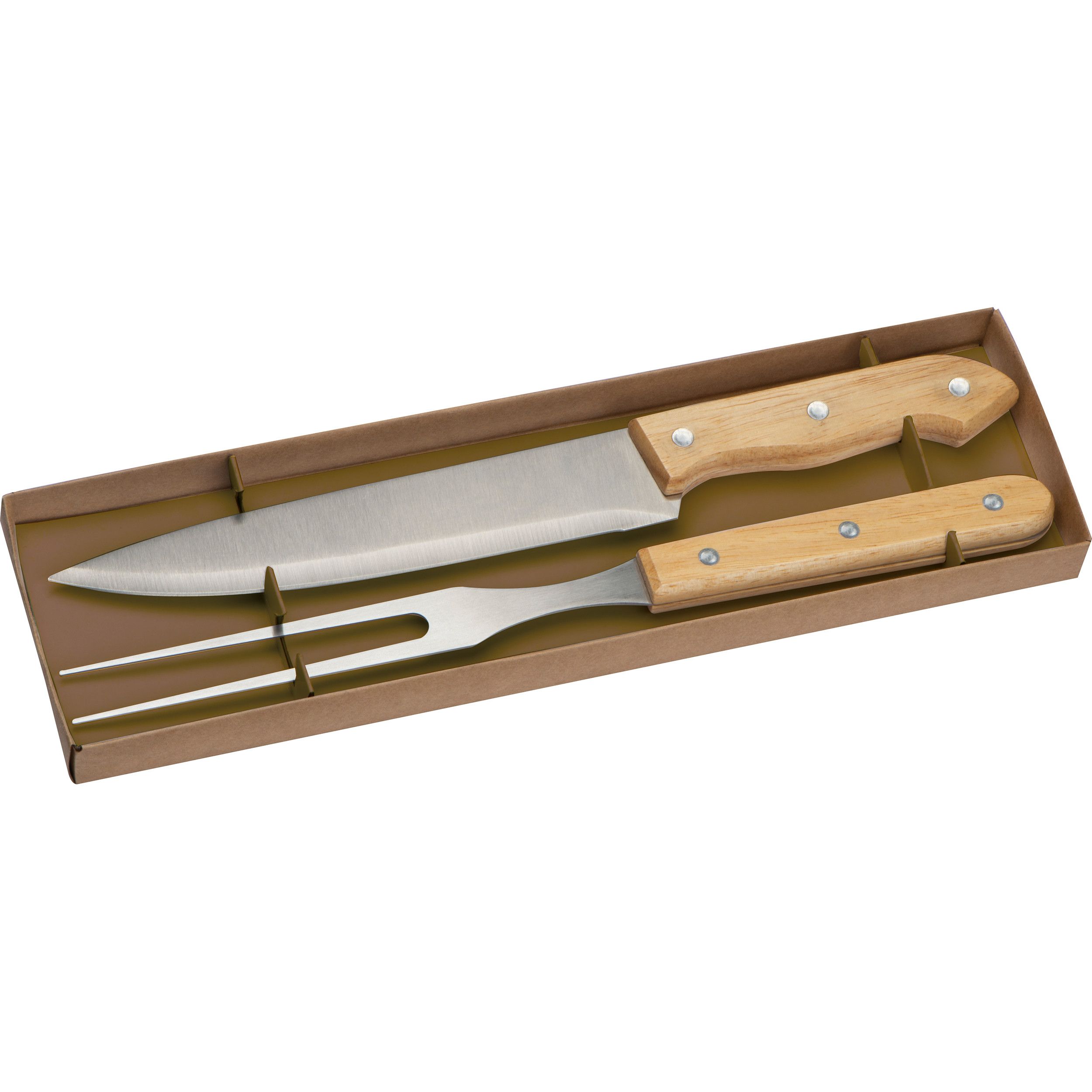 Fleischgabel Set - beige-694