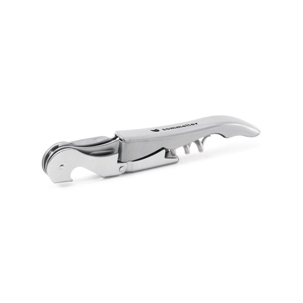 MALBEC Korkenzieher aus Metall - satinsilber-643