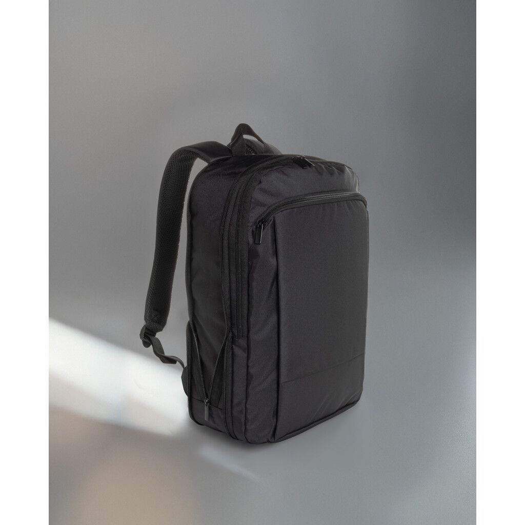Flexpack Aware™ Expandable Slim RPET 15,6" Laptop-Rucksack - schwarz-569