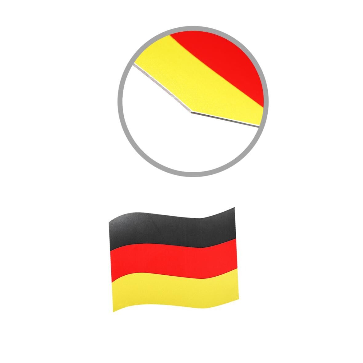 Automagnet Flagge, klein - Deutschland-Farben-80